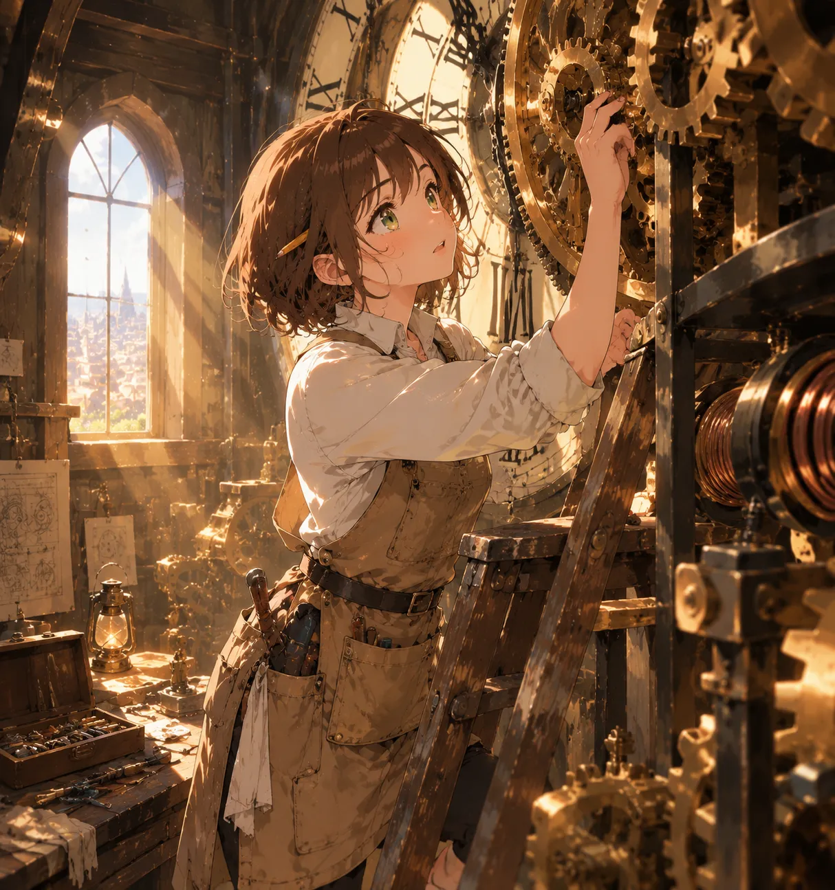 Anime: Clock Tower Repairer