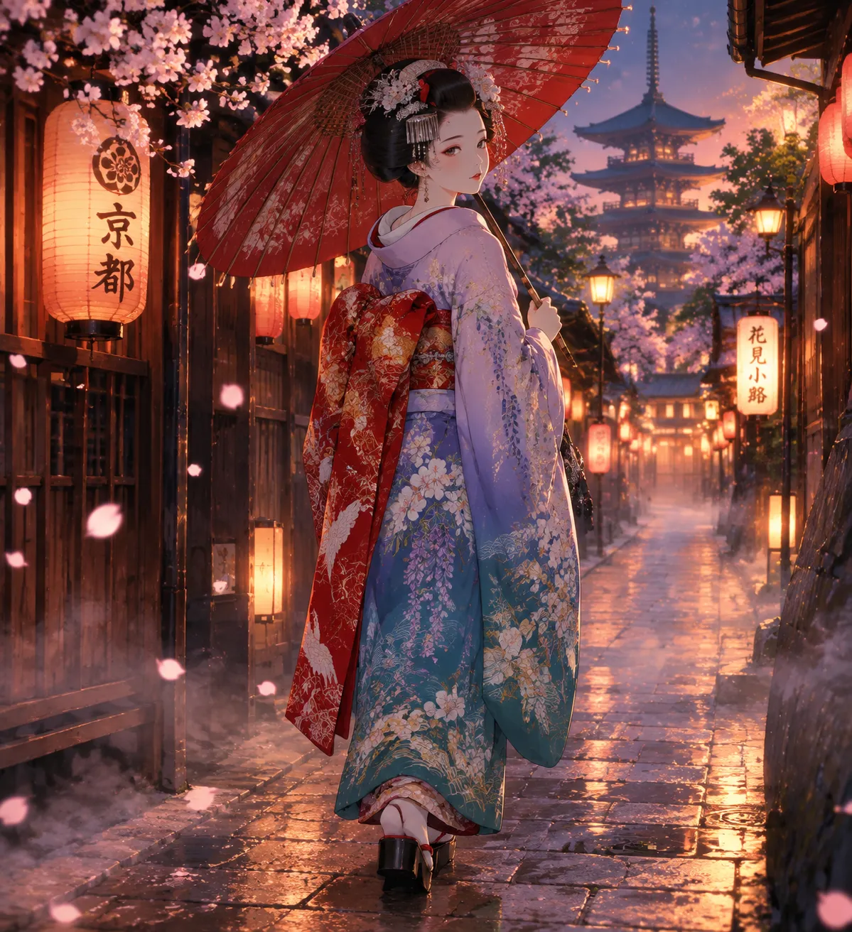 Anime : maiko à Kyoto