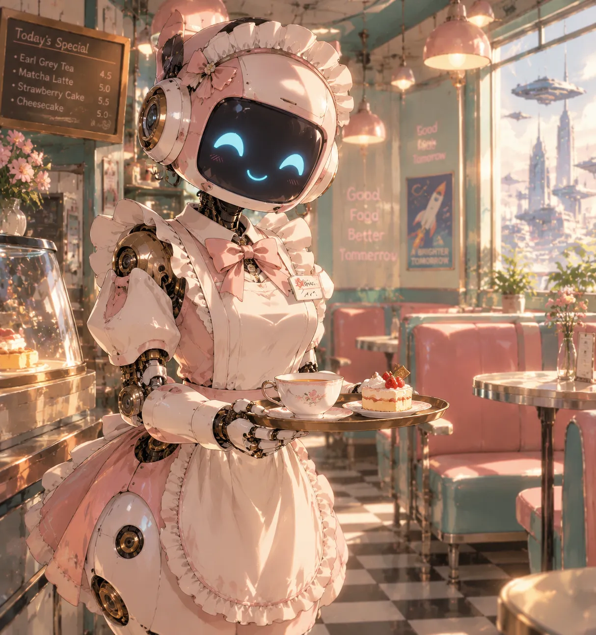 Anime: Robot Maid Café