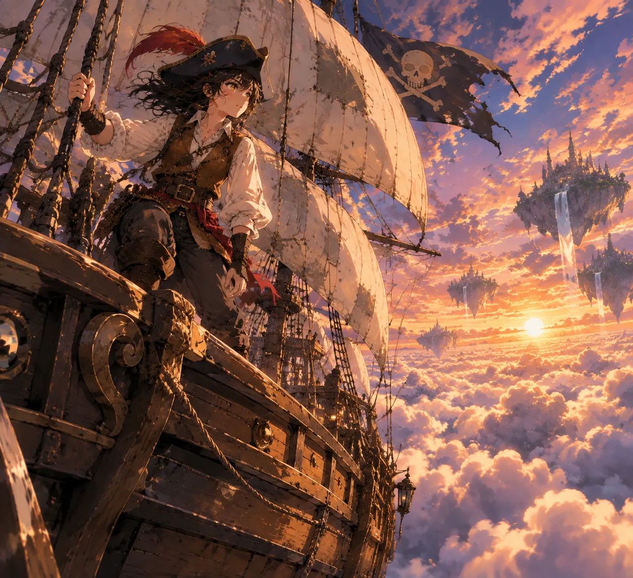Anime: Sky Pirate Ship