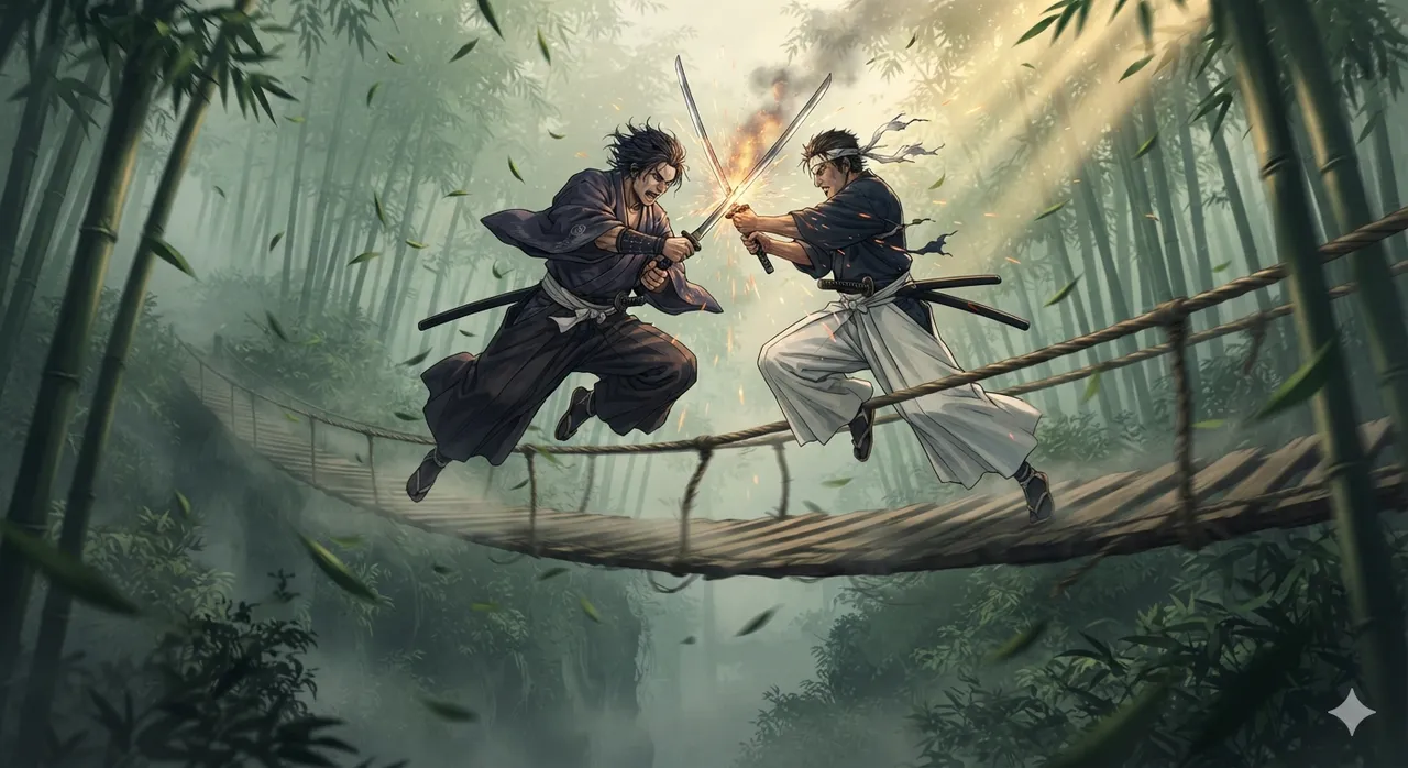 Anime: Bamboo Grove Duel