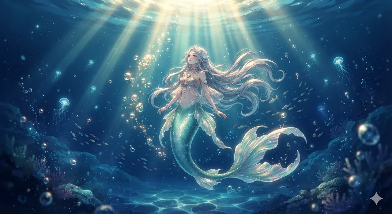 二次元动漫：深海人鱼