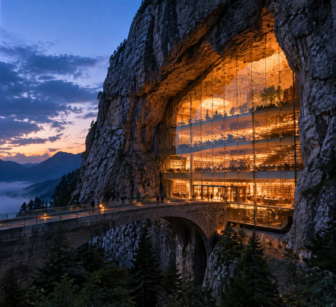 Architecture: Mountainside Library