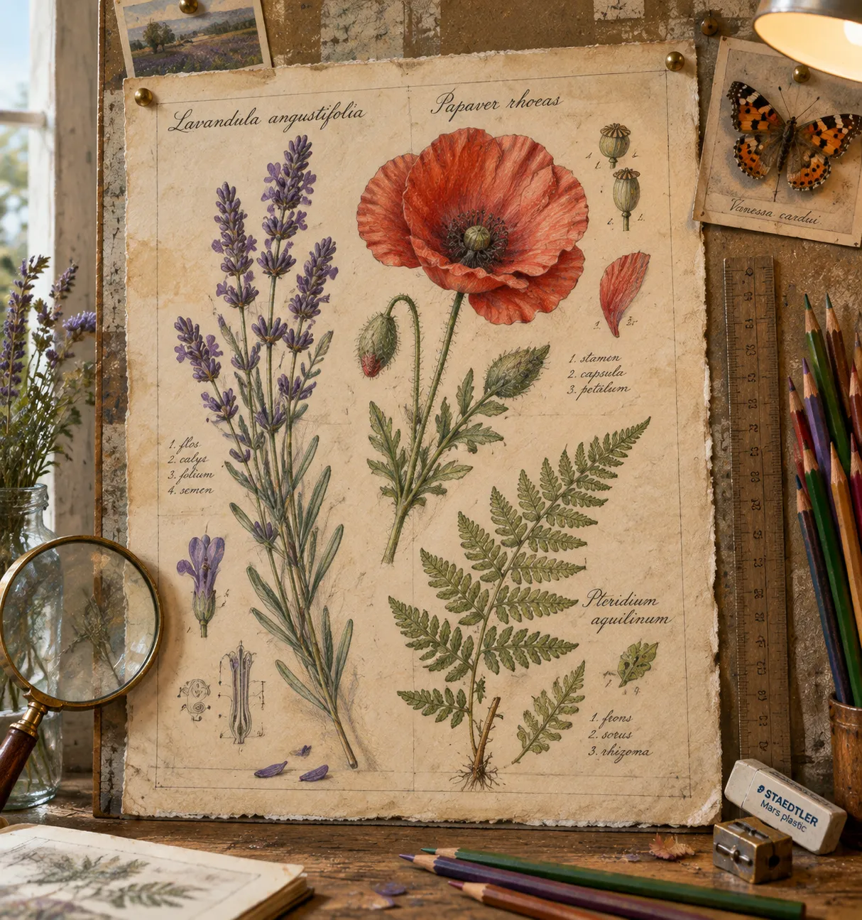 Pencil Art: Botanical Specimen
