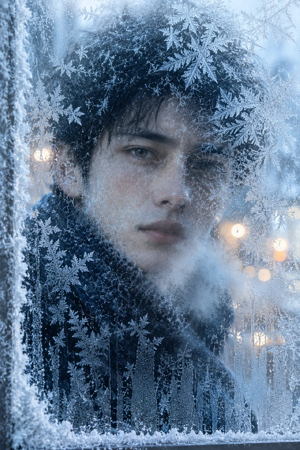 Avatars et fonds d'écran : fenêtre d'hiver
