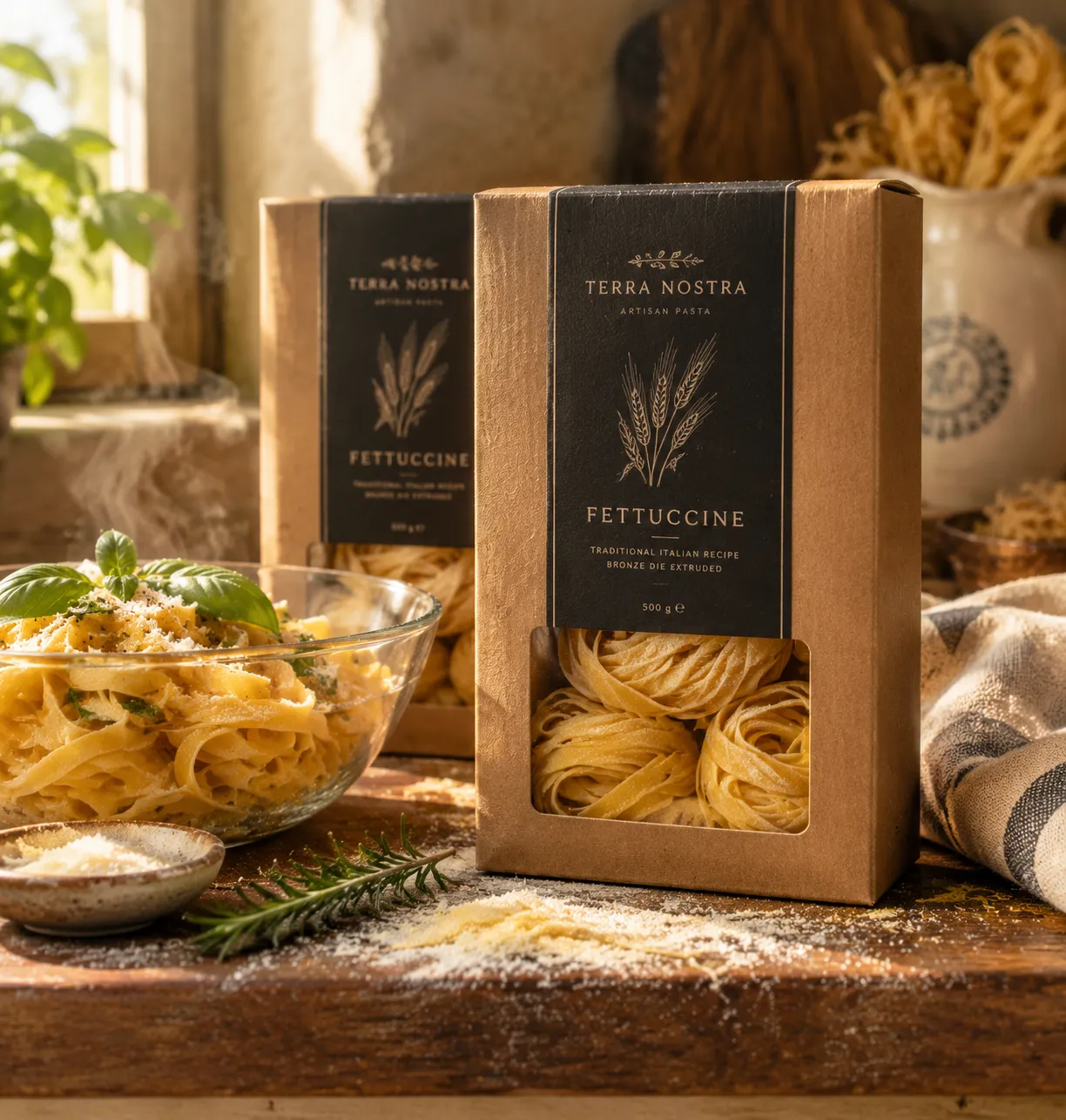Brand Photography: Artisan Pasta
