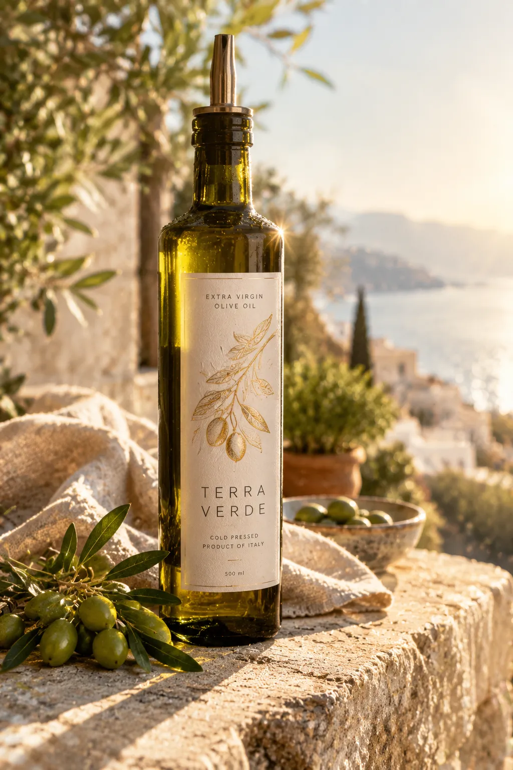 Fotografía de marca: aceite de oliva