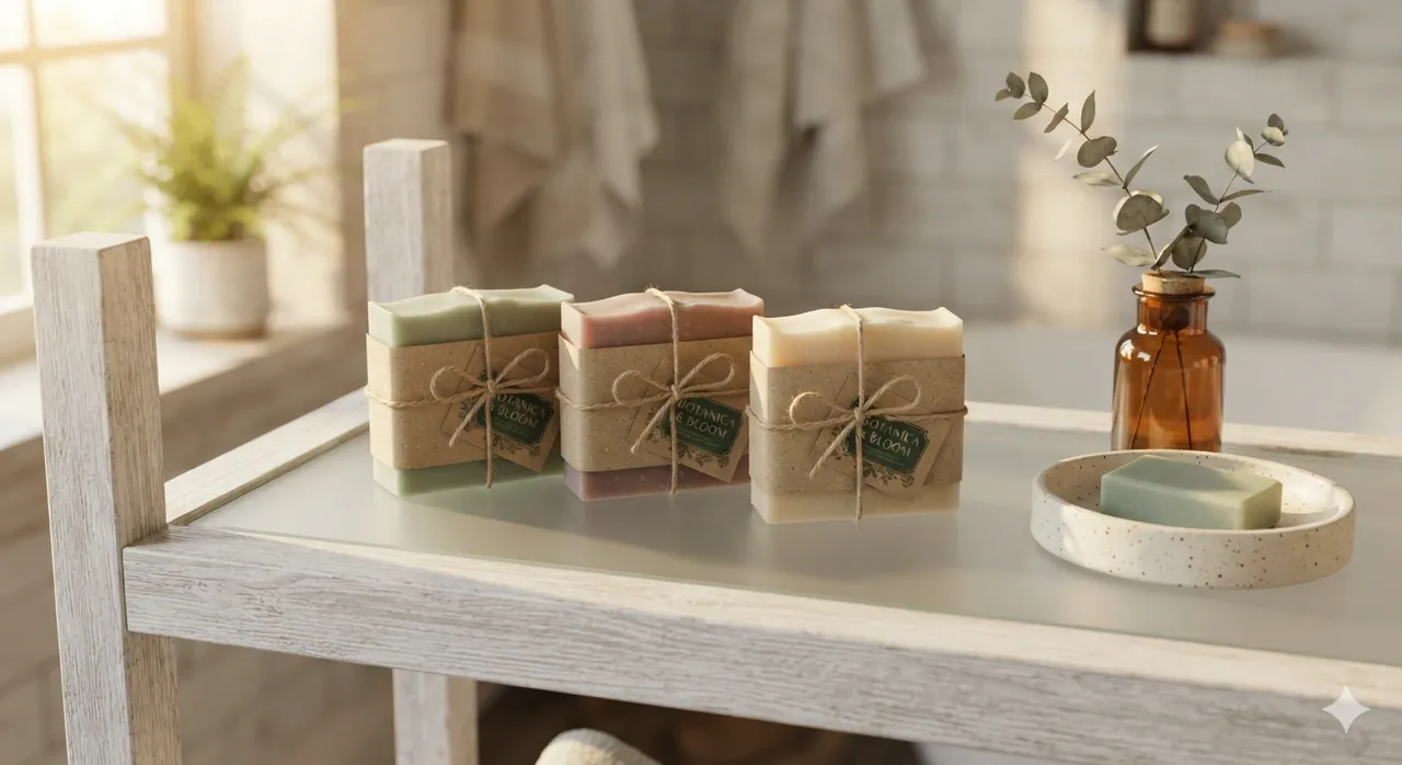 Image de marque : savon artisanal à froid