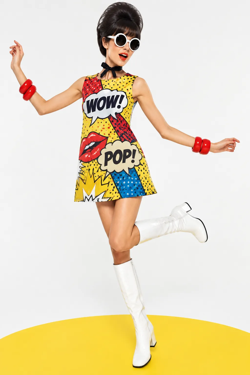 Photographie de mode : pop art