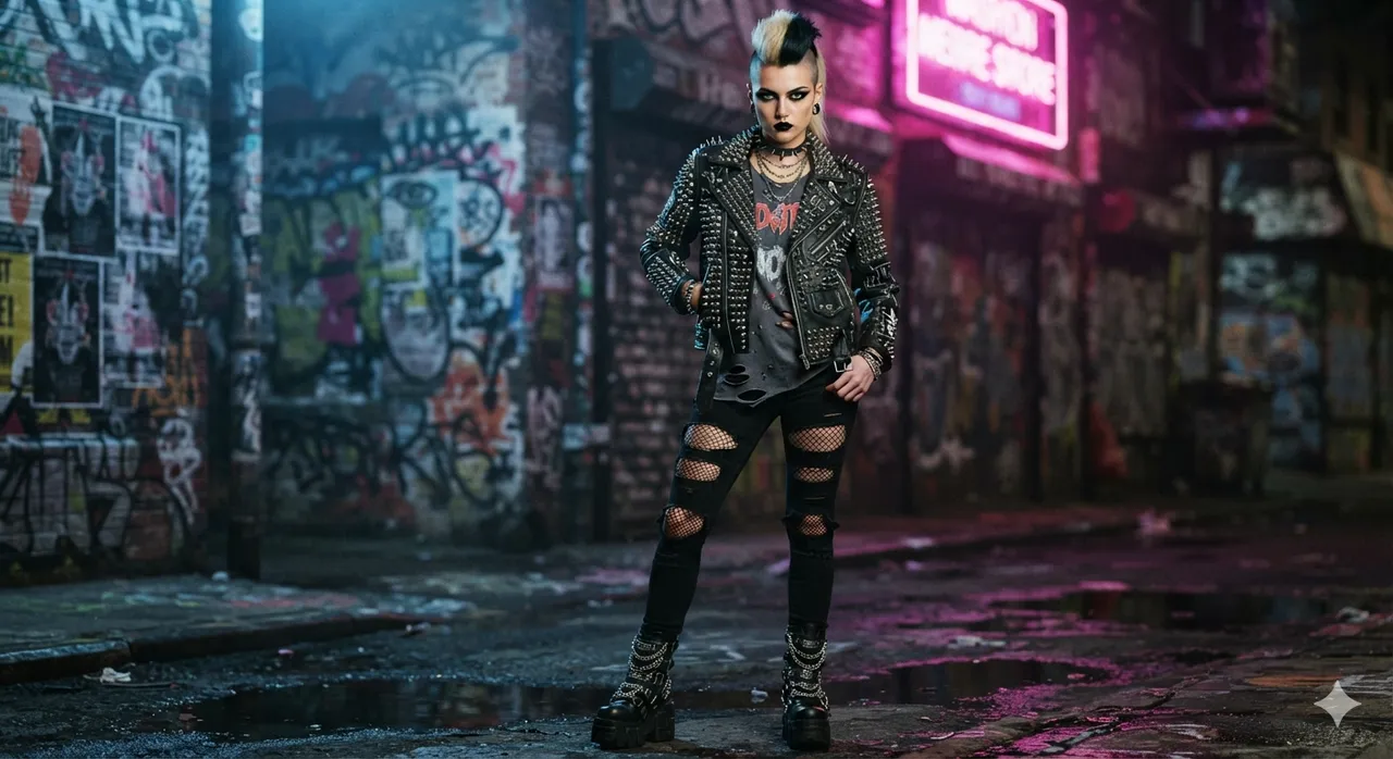 Mode: Punk-Rebell unter Neon