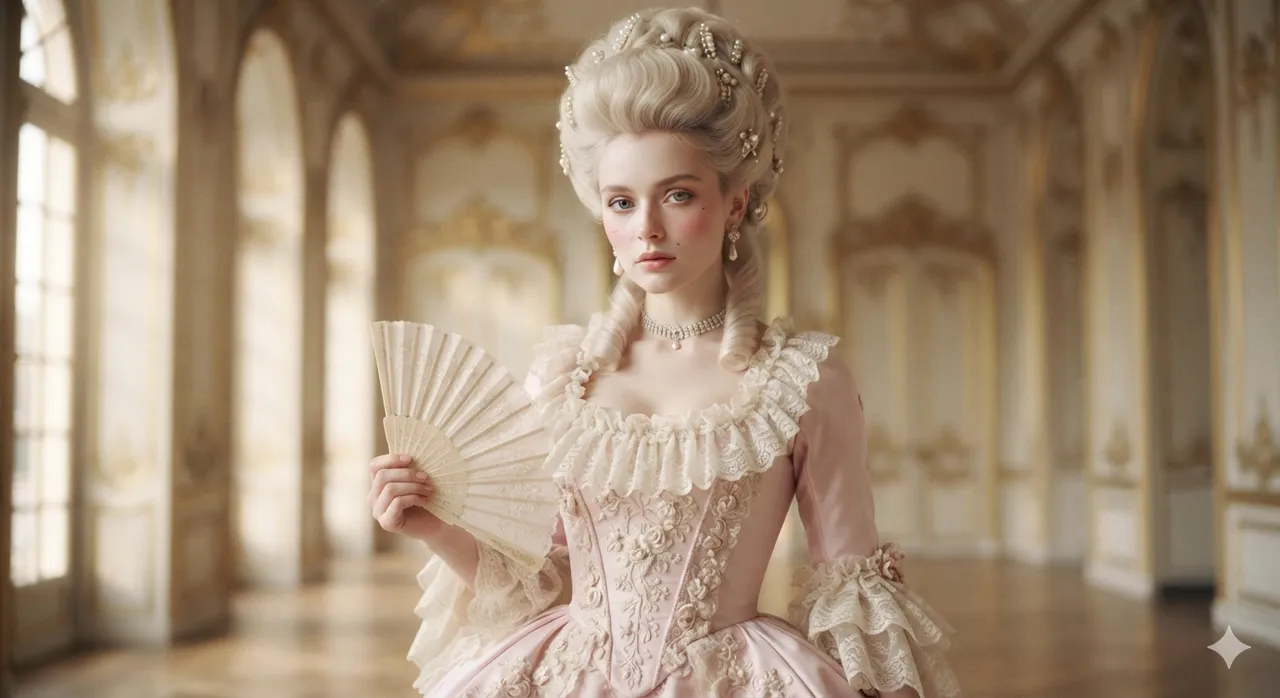 Rococo Court in Gilded Halls