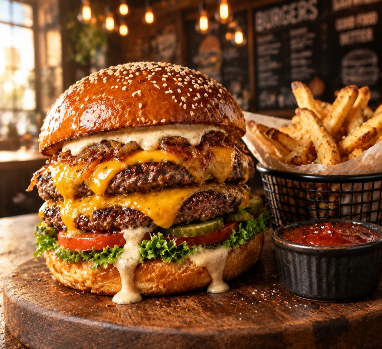 Food Photography: Gourmet Burger