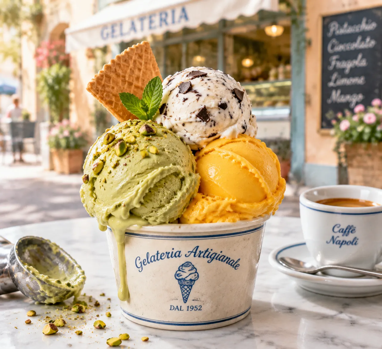 Essen: Italienisches Gelato