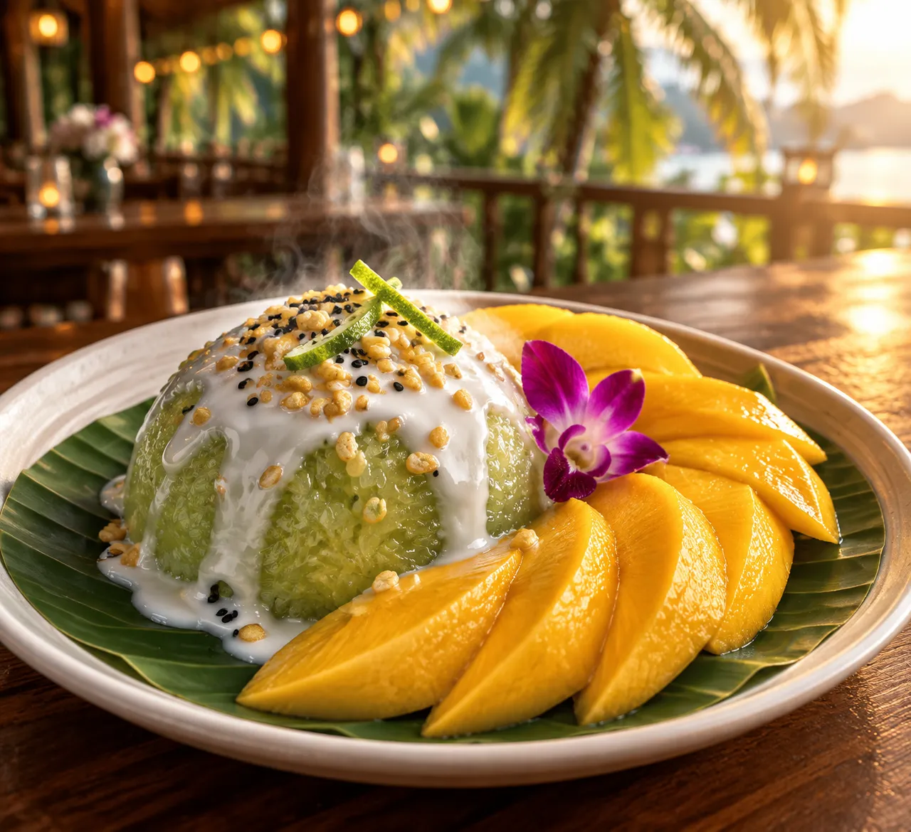 Food Photography: Mango Sticky Rice