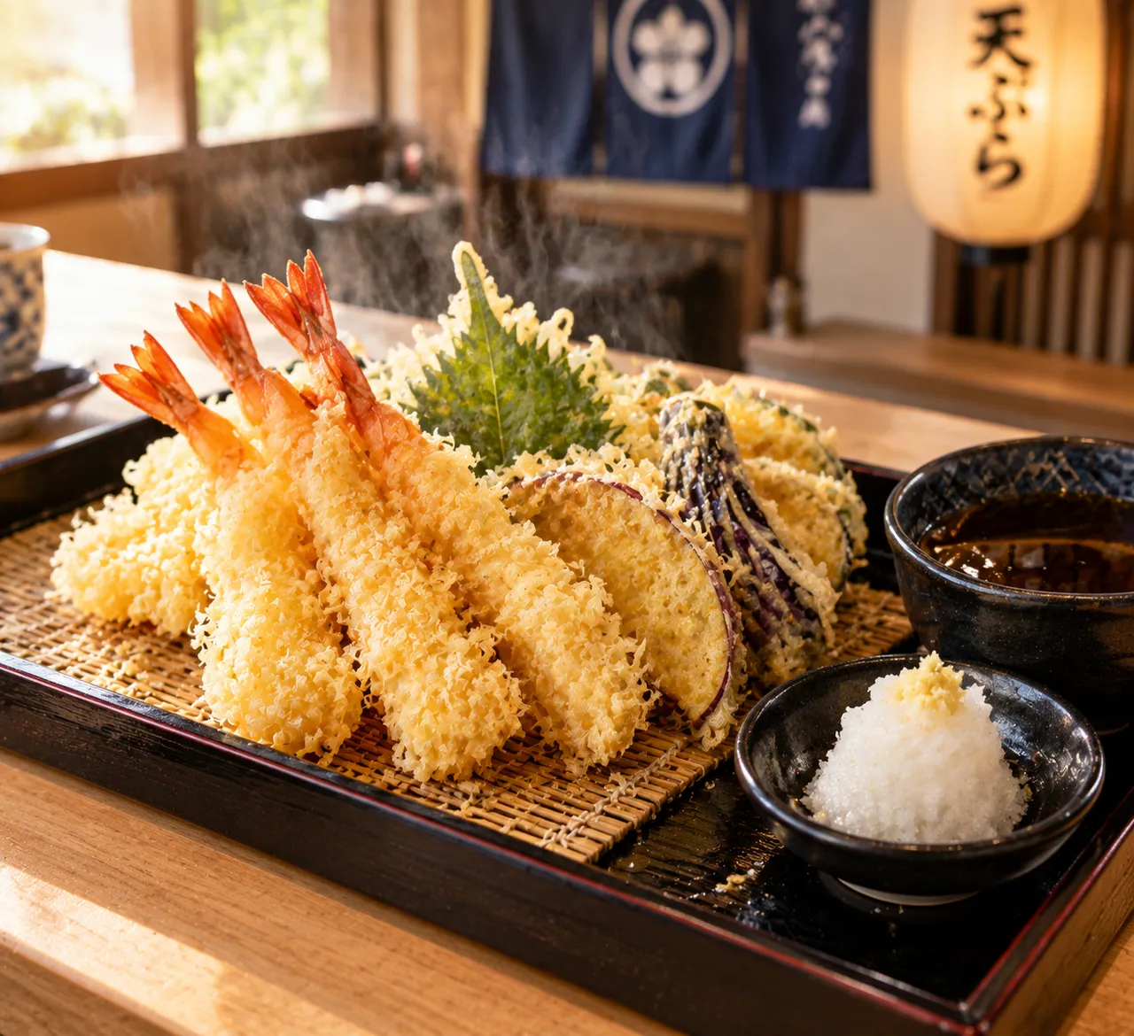 Comida: Tabla de tempura