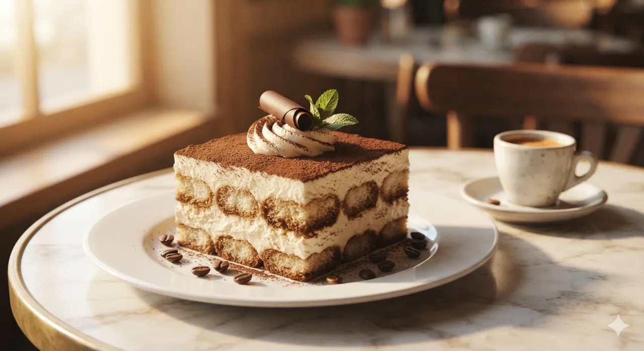 Essen: Tiramisu mit Espresso