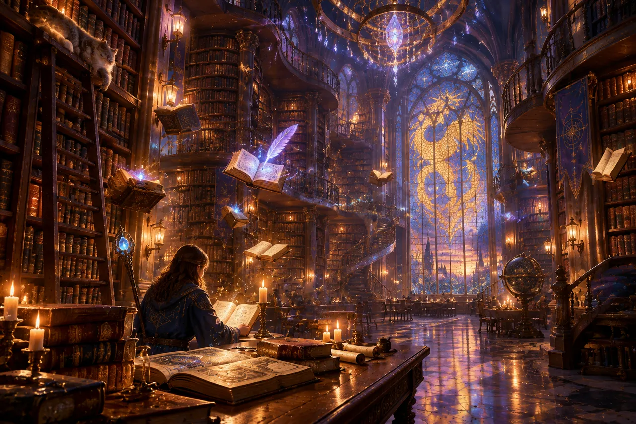 Seni Game: Perpustakaan Sihir