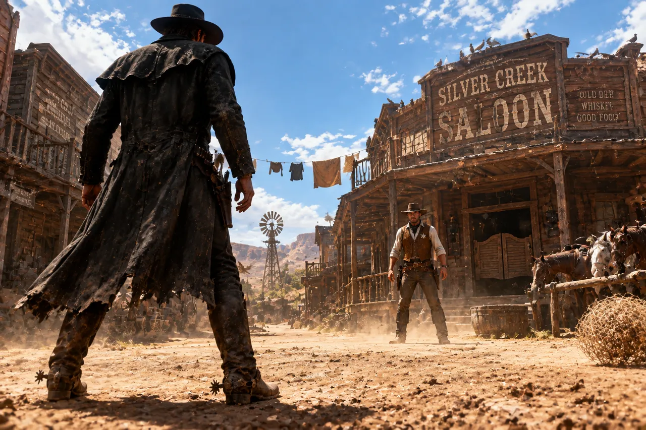 Game Key Art: Wild West Duel