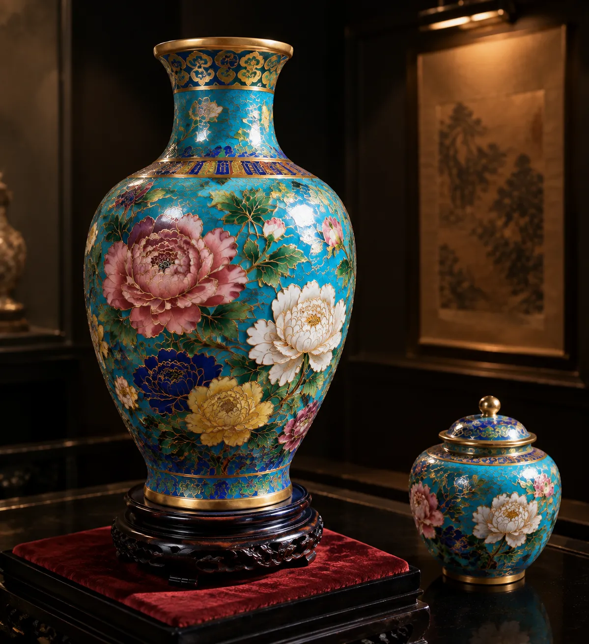 Guochao: Vas Cloisonné