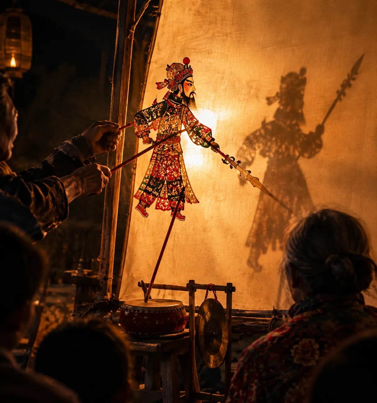 Guochao Night Show: Shadow Puppetry