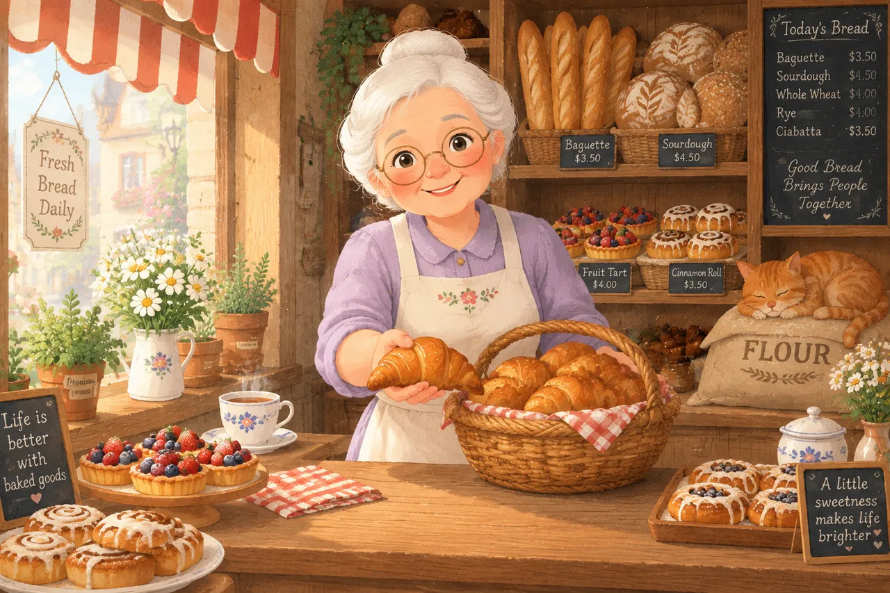 Ilustrasi: Toko Roti Nenek