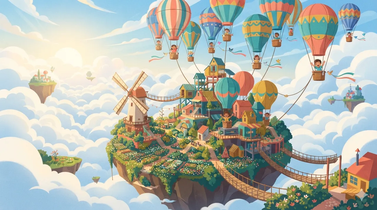 Balloon City in the Sky