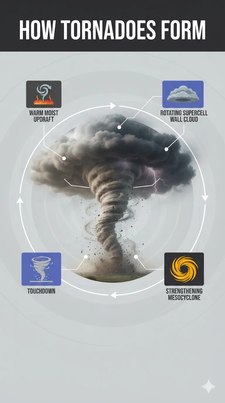 How Tornadoes Form
