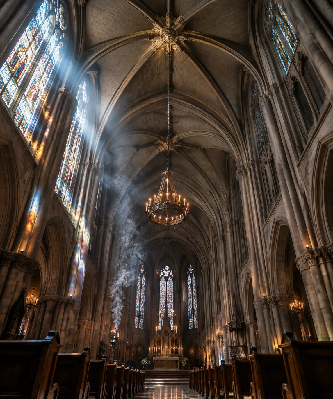 Photographie : Voûte d'église