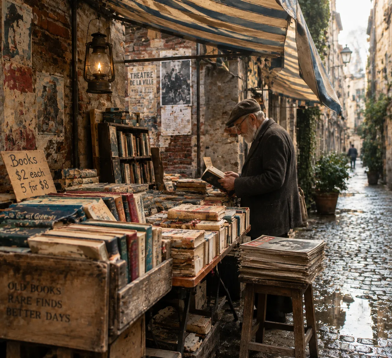 Street Photography: Old Bookstall