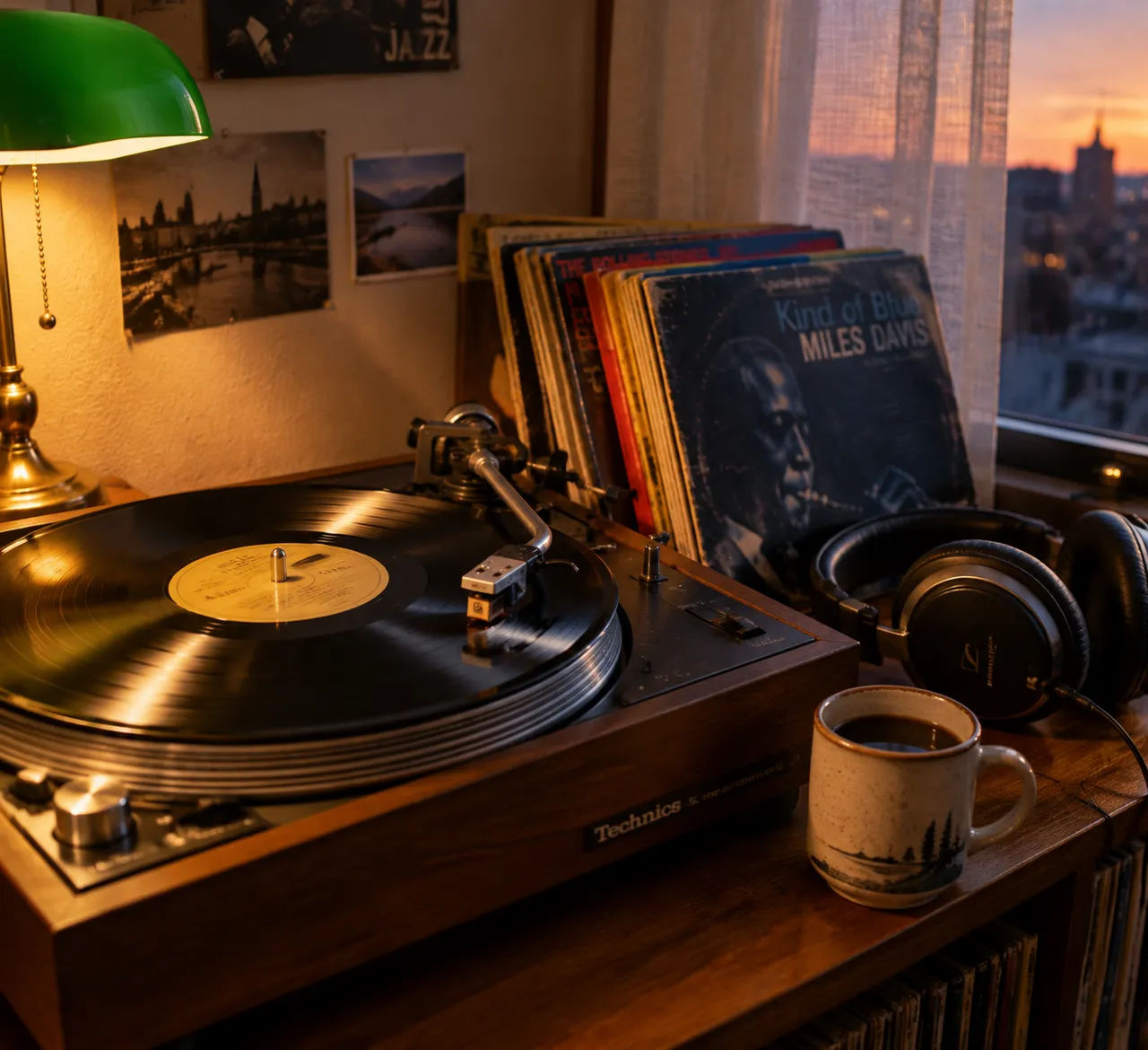Photographie : Platine vinyle (still life)
