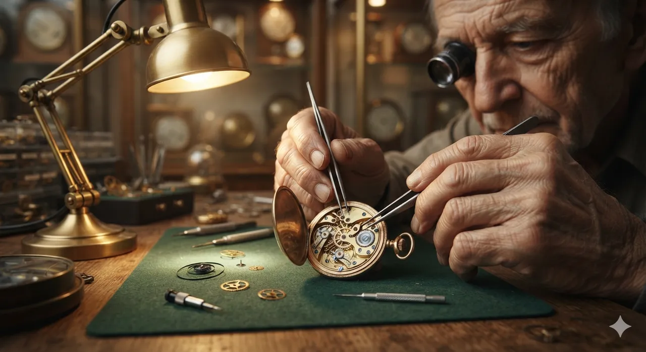 Macro Photography: The Old Watchmaker