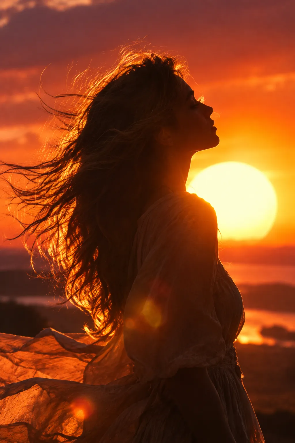 Portrait Photography: Backlit Silhouette