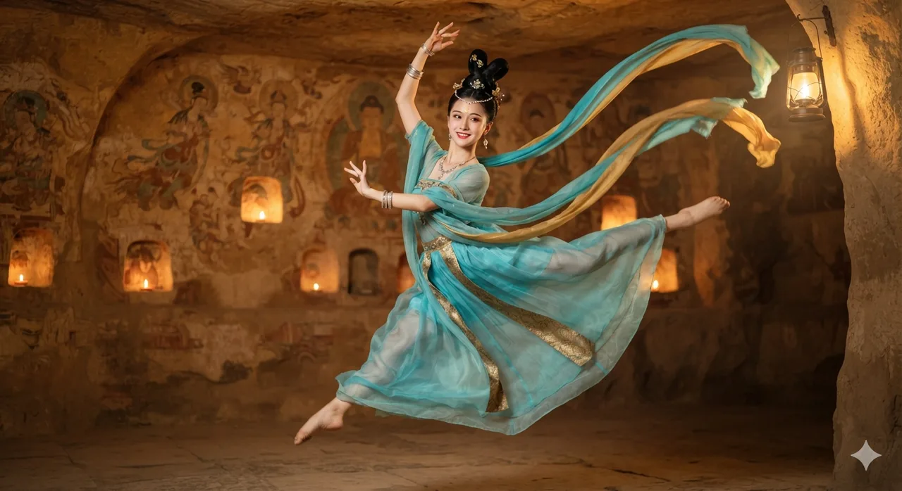 Portrait Photography: Dunhuang Apsaras Dancer
