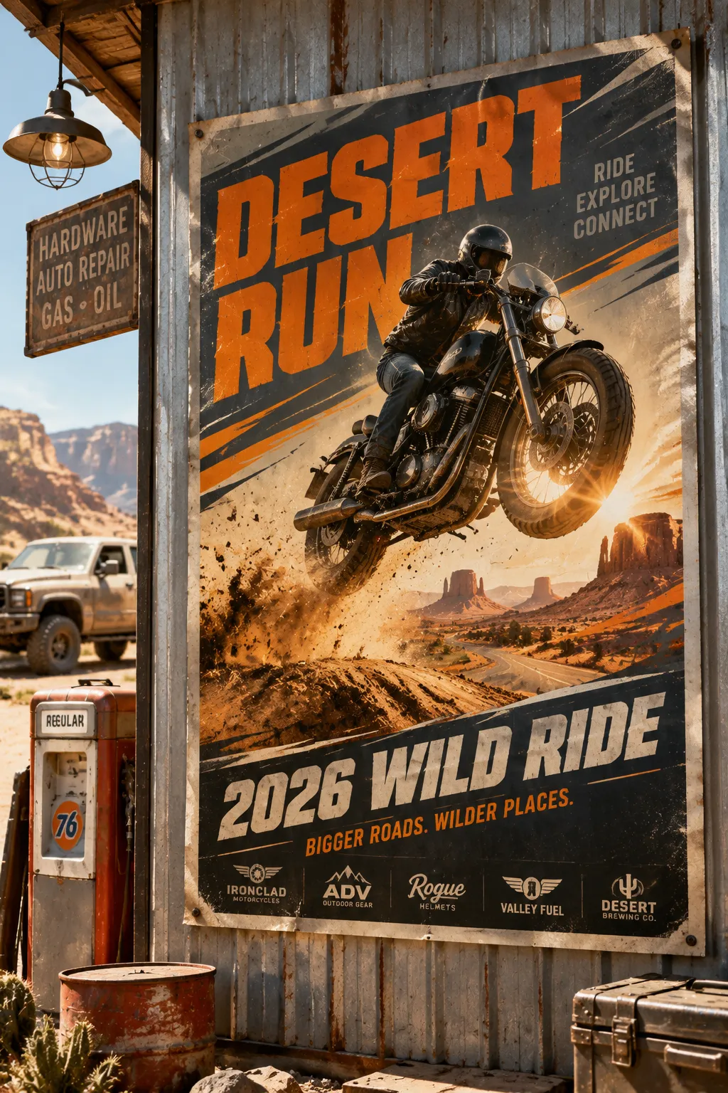Extreme Sports: Desert Motorcycle Rally