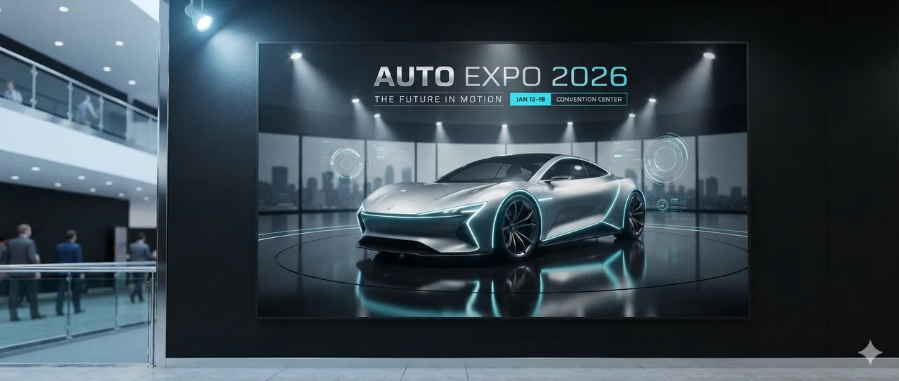 Póster de feria: Salón internacional del automóvil