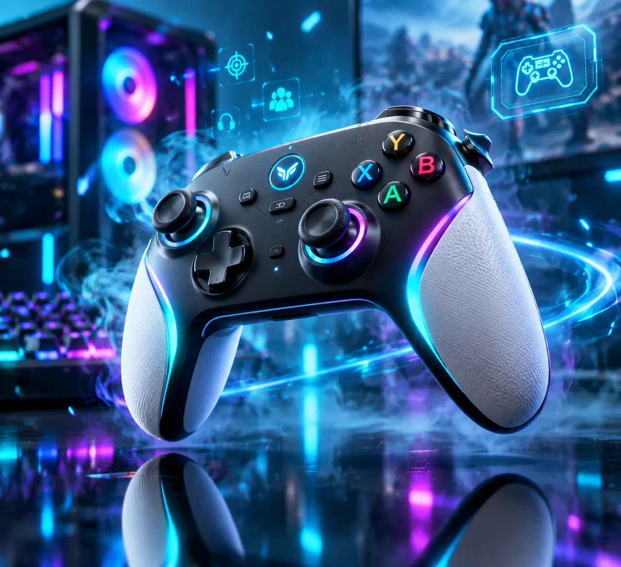 Photographie produit : Manette de jeu