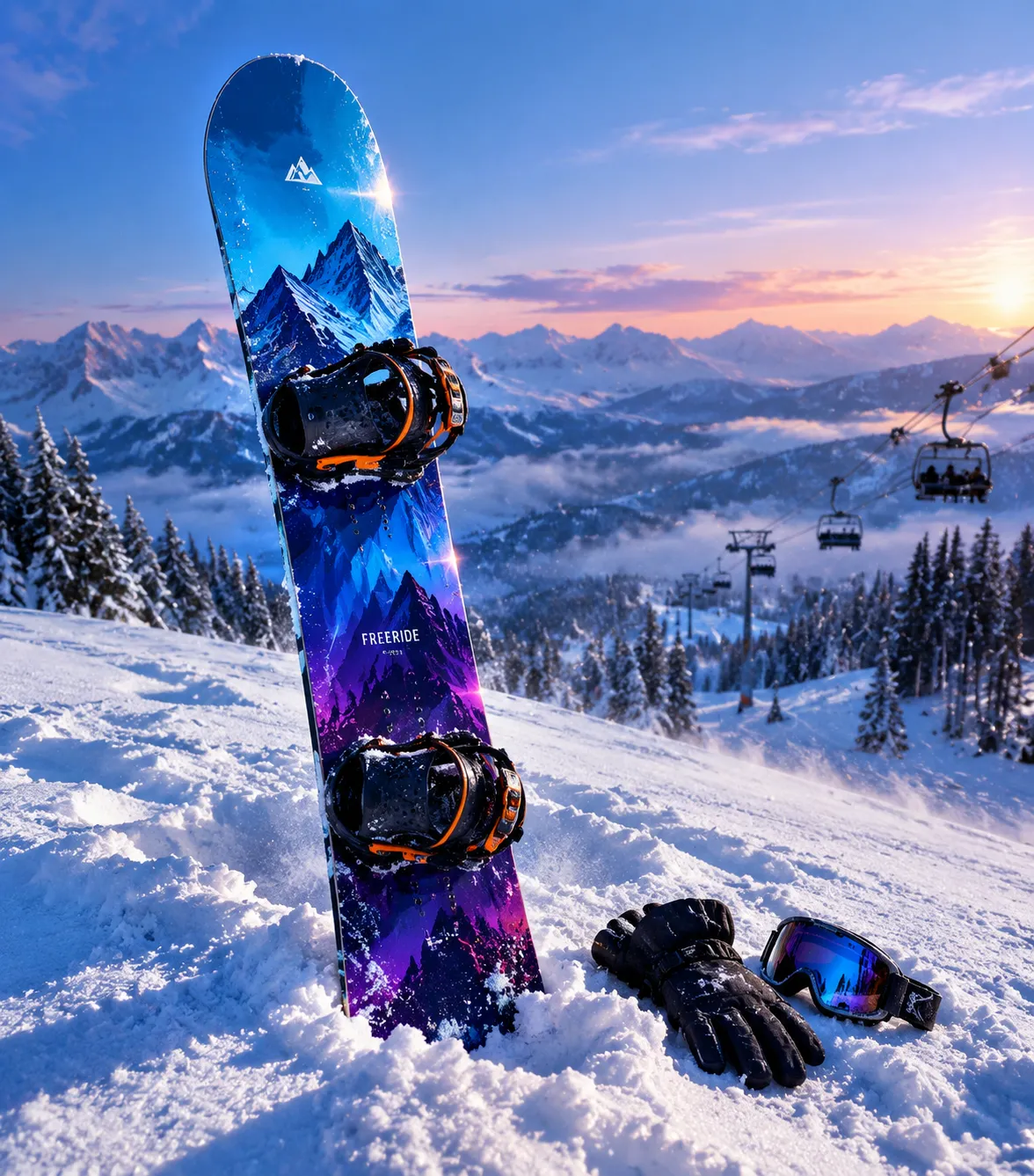 Product Photography: Snowboard