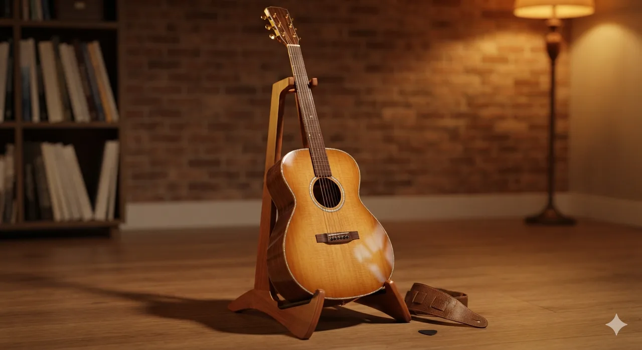 Product Photography: Acoustic Guitar