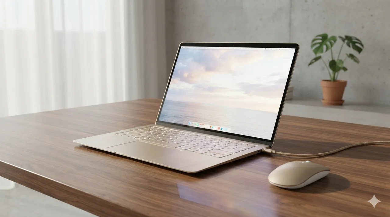 プロダクトフォト：薄型ノートPC