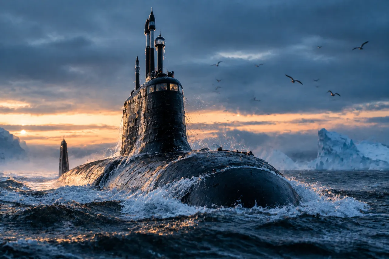 Fahrzeuge: U-Boot in der Dämmerung
