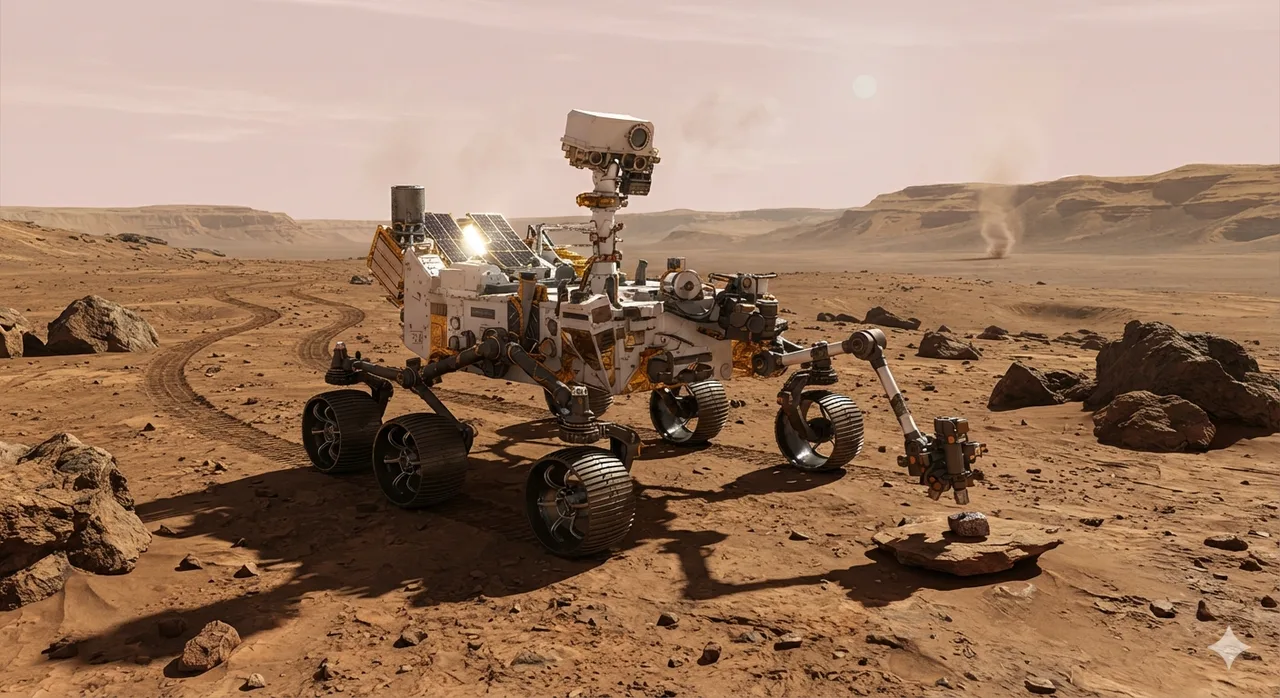 Véhicule du futur : rover martien