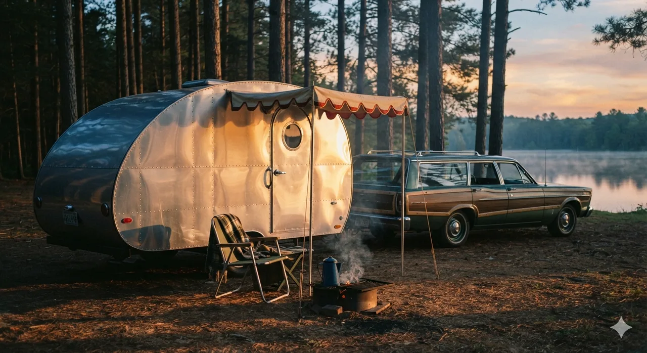 Vintage Ride: Teardrop Caravan