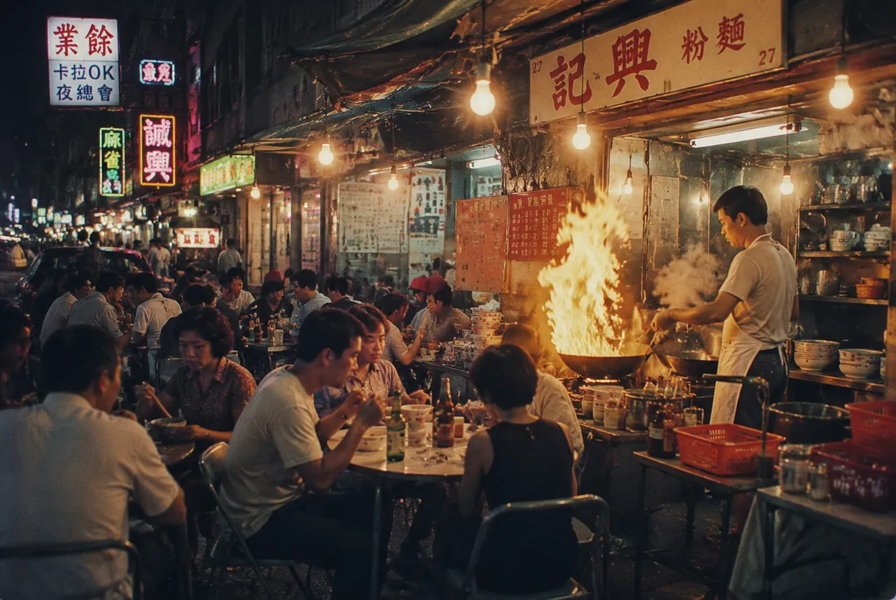 复古胶片：90 年代港式大排档 效果图