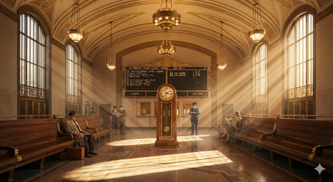 Momentos Nostálgicos: Sala de Espera de la Estación